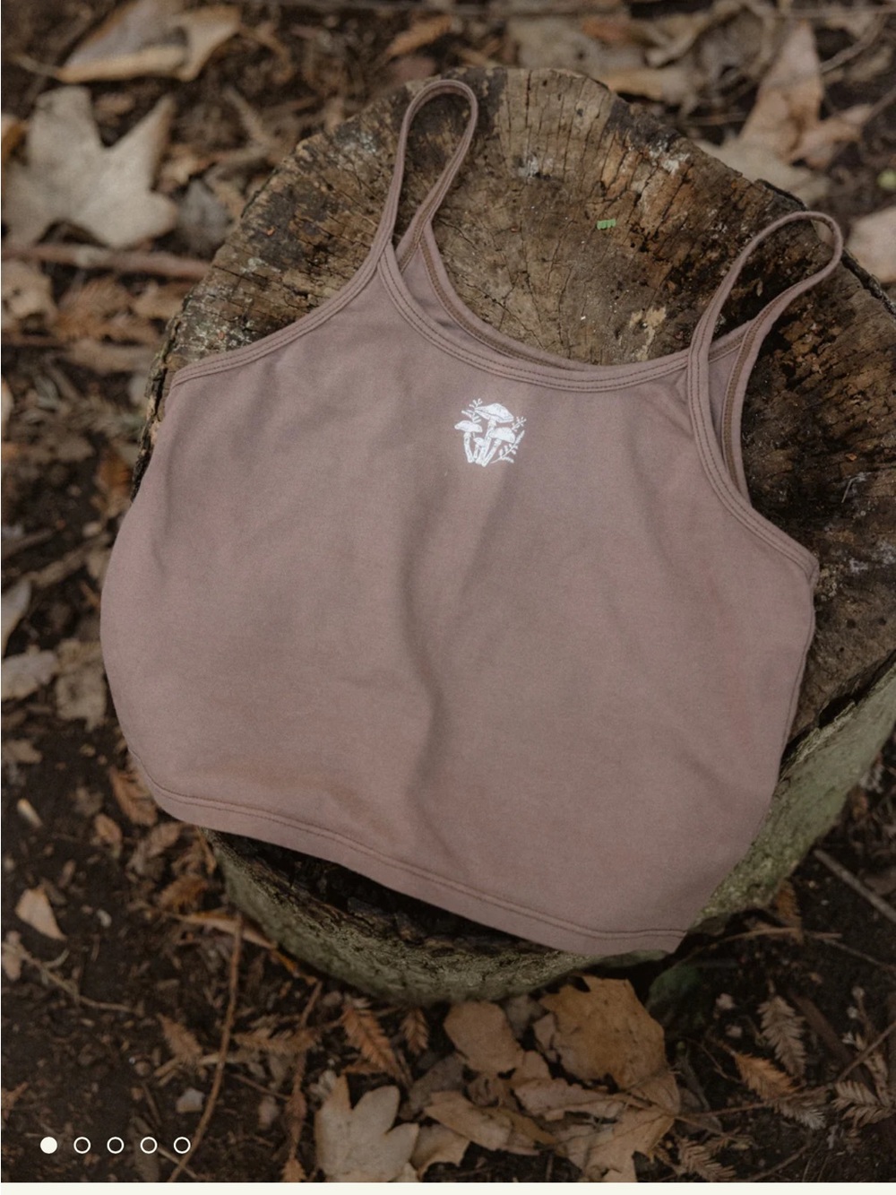 Purusha People Brown Forest Floor Kitten Tank *BRAND NEW*